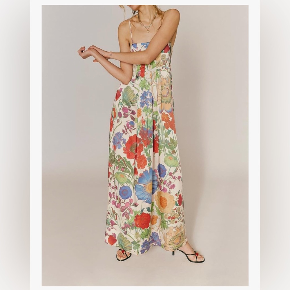 NWOT Long Floral Dress